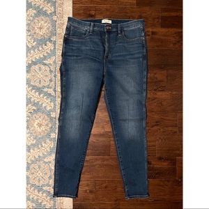 NWOT Madewell Roadtripper Skinny Jeans